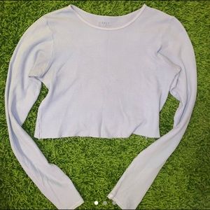 Brandy Melville carrie thermal top